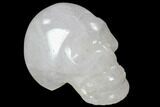 Polished Quartz Crystal Skull - Madagascar #86287-1